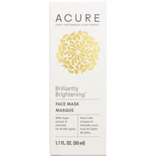 Load image into Gallery viewer, ACURE: Brilliantly Brightening Face Mask, 1.7 fl oz
