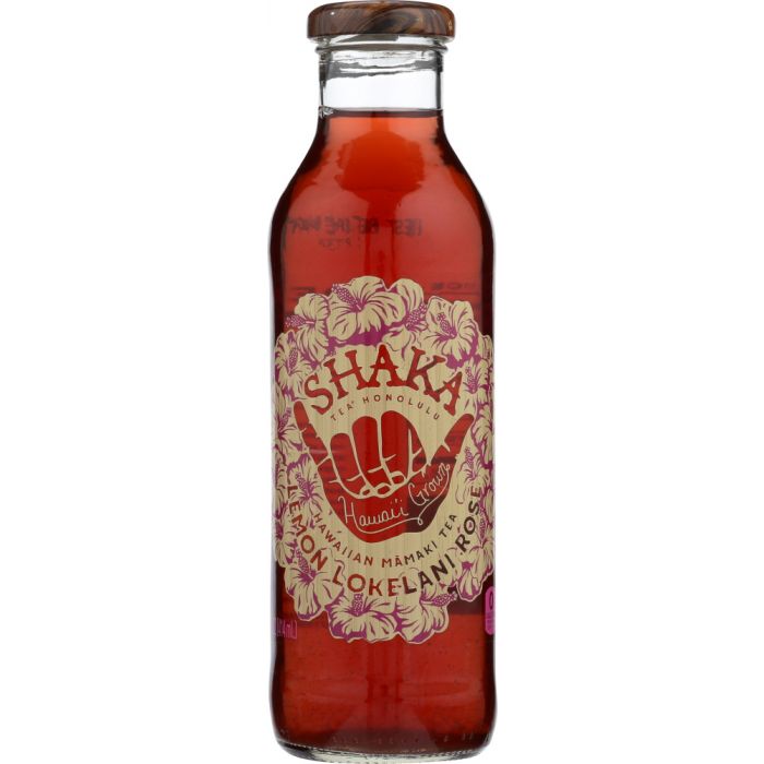SHAKA TEA: Lemon Tea Lokelani Rose, 14 oz