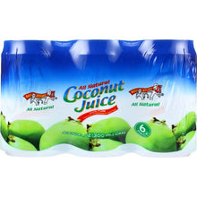 Load image into Gallery viewer, AMY AND BRIAN: Pulp Free Coconut Juice 6 Count, 60 Oz
