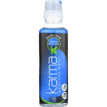 Load image into Gallery viewer, KARMA WELLNESS WATER: Probiotic Blueberry Lemonade beverage, 18 oz
