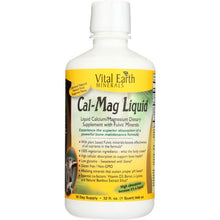 Load image into Gallery viewer, VITAL EARTH MINERALS: Cal-Mag Liquid, 32 oz
