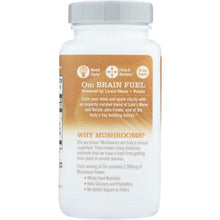 Load image into Gallery viewer, OM ORGANIC MUSHROOM NUTRITION: Brain Fuel Lions Mane Folate, 90 cp
