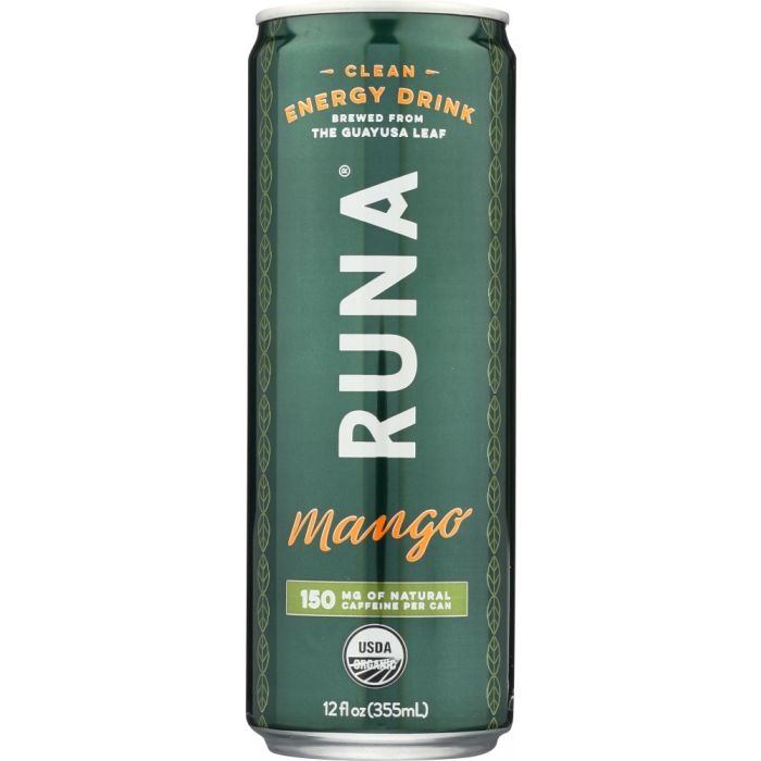 RUNA: Mango Clean Energy Drink, 12 fl oz