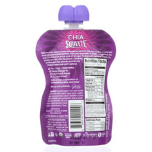Load image into Gallery viewer, MAMMA CHIA: Organic Chia Squeeze Vitality Snack Blackberry Bliss, 3.5 oz
