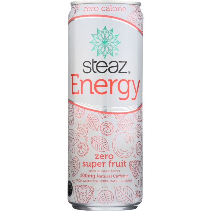 STEAZ: Zero Super Fruit, 12 fo
