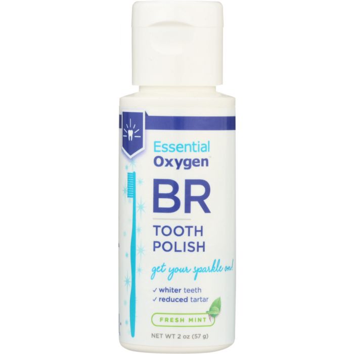 ESSENTIAL OXYGEN: Fresh Mint Tooth Polish, 2 oz