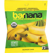 Load image into Gallery viewer, BARNANA: Organic Original Chewy Banana Bites, 1.4 oz
