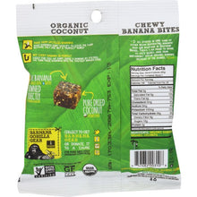 Load image into Gallery viewer, BARNANA: Organic Coconut Chewy Banana Bites, 1.4 oz
