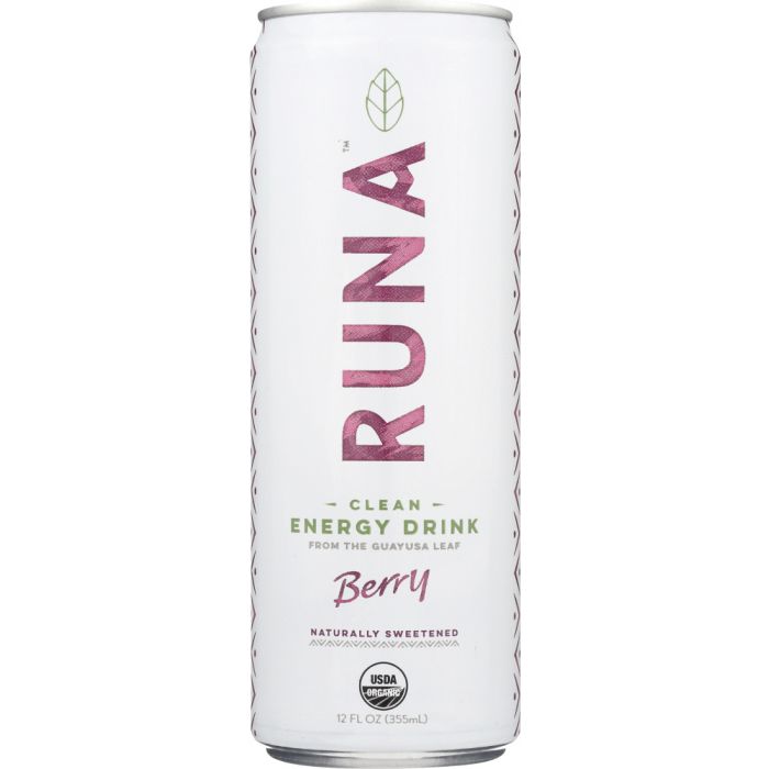 RUNA: Berry Clean Energy Drink, 12 oz