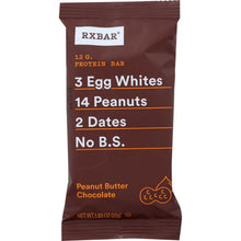 Load image into Gallery viewer, RXBAR: Bar Chocolate Peanut Butter, 1.83 oz
