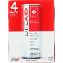 Load image into Gallery viewer, LIFEAID BEVERAGE: Lifeaid 4 pack x 12 fl oz, 48 fl oz
