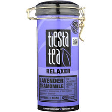 Load image into Gallery viewer, TIESTA TEA: Tea Lavender Chamomile Relaxer Tin, 2 oz
