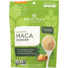 Load image into Gallery viewer, NAVITAS ORGANICS: Organic Raw Maca Powder, 8 oz
