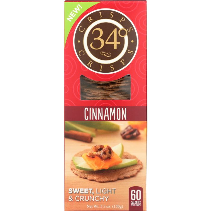 34 DEGREES: Cinnamon Crisps, 5.9 oz