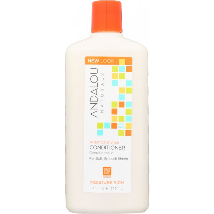 ANDALOU NATURALS: Moisture Rich Conditioner Argan and Sweet Orange, 11.5 Oz