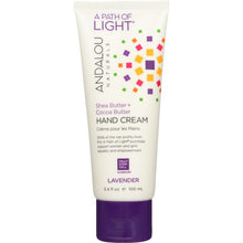 Load image into Gallery viewer, ANDALOU NATURALS: A Path of Light Hand Cream Lavender, 3.4 Oz
