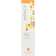 Load image into Gallery viewer, ANDALOU NATURALS: Creamy Cleanser Meyer Lemon Brightening, 6 oz
