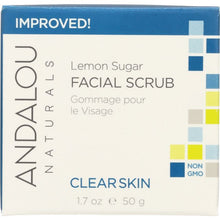 Load image into Gallery viewer, ANDALOU NATURALS: Clarifying Facial Scrub Lemon Sugar, 1.7 oz
