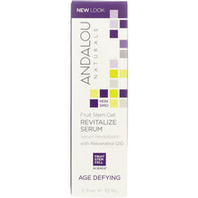 Load image into Gallery viewer, ANDALOU NATURALS: Fruit Stem Cell Revitalize Serum , 1.1 Oz
