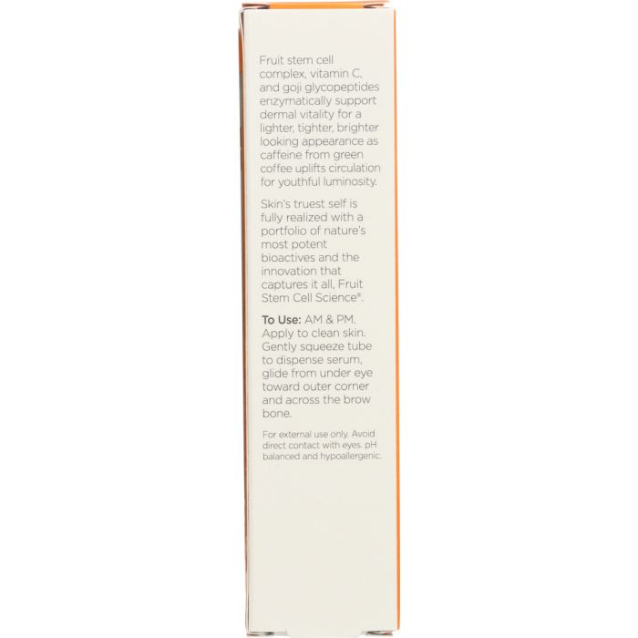 ANDALOU NATURALS: Luminous Eye Serum Brightening, 0.6 Oz