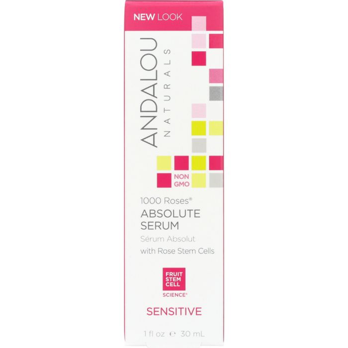 ANDALOU NATURALS: 1000 Roses Absolute Serum Sensitive, 1 oz