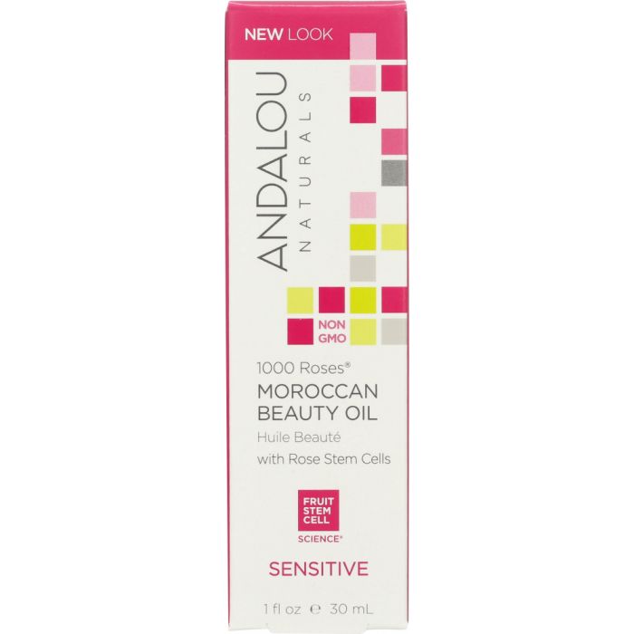 ANDALOU NATURALS: 1000 Roses Moroccan Beauty Oil Sensitive, 1 oz