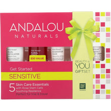 Load image into Gallery viewer, ANDALOU NATURALS: Sensitive Get Started Kit, 5 pc
