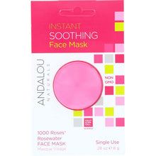 Load image into Gallery viewer, ANDALOU NATURALS: Instant Soothing Face Mask 1000 Roses Rosewater, 0.28 oz
