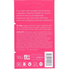 Load image into Gallery viewer, ANDALOU NATURALS: Instant Soothing Face Mask 1000 Roses Rosewater, 0.28 oz
