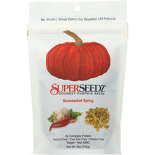 Load image into Gallery viewer, SUPER SEEDZ: Pumpkin Seed Somewhat Super Spicy, 5 oz
