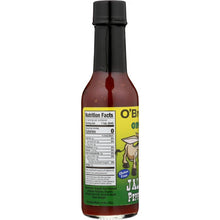 Load image into Gallery viewer, O BROTHERS: Hot Sauce Jalapeno Organic, 5 oz
