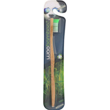 Load image into Gallery viewer, WOOBAMBOO: Standard Handle Medium Bristle Toothbrush, 1 ea
