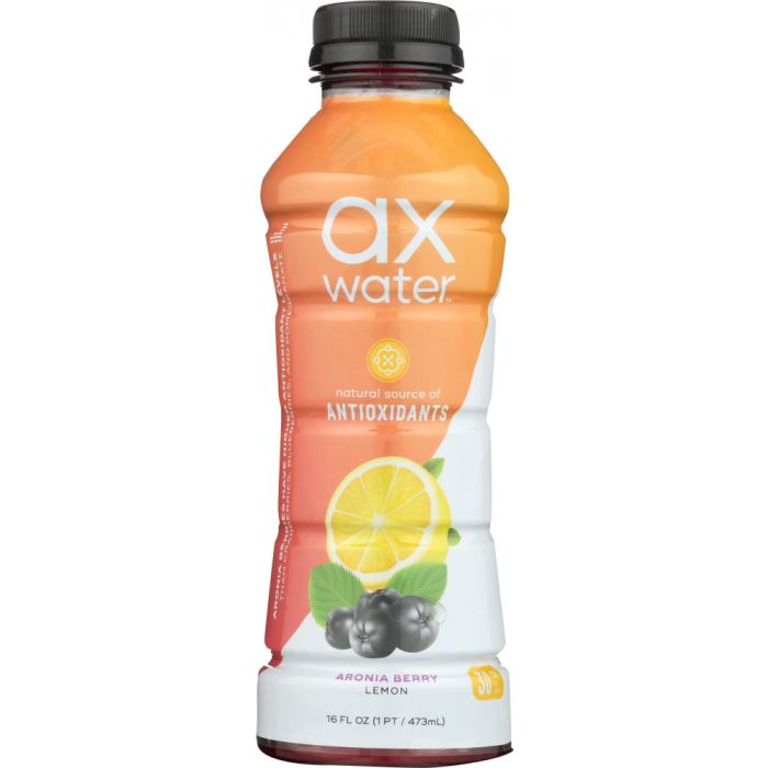 AX WATER: Water Aronia Lemon, 16 fo