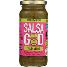 Load image into Gallery viewer, SALSA GOD: Salsa Medium Verde, 16 oz
