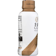 Load image into Gallery viewer, SUNNIVA SUPER COFFEE: Coffee Vanilla Bean Bottle, 12 oz
