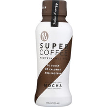 Load image into Gallery viewer, SUNNIVA SUPER COFFEE: Coffee Mocha Dark Bottle, 12 oz
