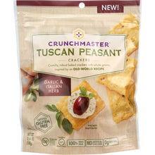 Load image into Gallery viewer, CRUNCH MASTERS: Cracker Garlic Italian Herb, 3.54 oz
