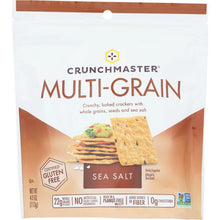 Load image into Gallery viewer, CRUNCHMASTER: Multi-Grain Sea Salt Crackers, 4 oz
