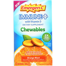 Load image into Gallery viewer, ALACER: Emergn-C Immune Orange Chewable, 42 tb
