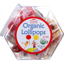 Load image into Gallery viewer, YUMMY EARTH: Organic Lollipops Personal Bin Fruit Flavors, 6 oz
