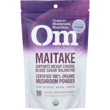 Load image into Gallery viewer, OM ORGANIC MUSHROOM NUTRITION: Maitake Mushroom, 100 gm
