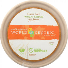 Load image into Gallery viewer, WORLD CENTRIC: Wheat Straw Bowls 20 pack, 11.5 oz
