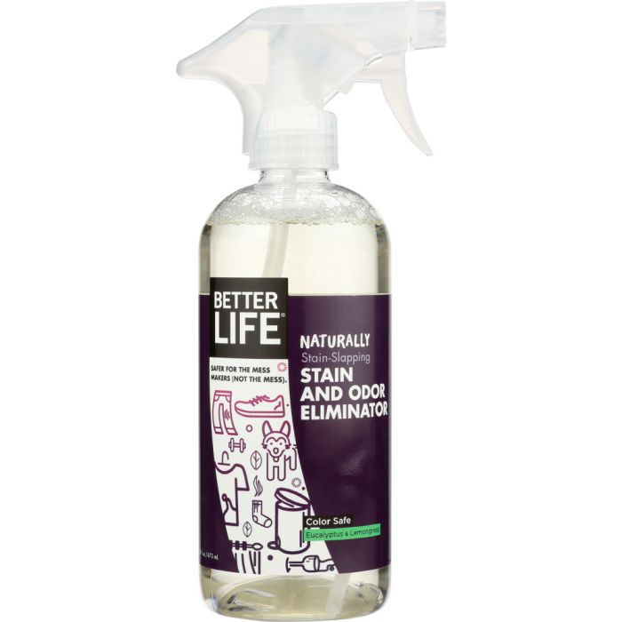 BETTER LIFE: Stain Odor Remover Natural, 16 oz