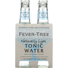 Load image into Gallery viewer, FEVER-TREE: Naturally Light Tonic Water 4x6.8 oz Bottles, 27.2 oz
