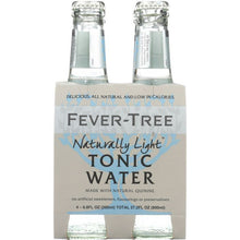 Load image into Gallery viewer, FEVER-TREE: Naturally Light Tonic Water 4x6.8 oz Bottles, 27.2 oz
