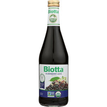 Load image into Gallery viewer, BIOTTA: Elderberry Juice, 16.9 oz
