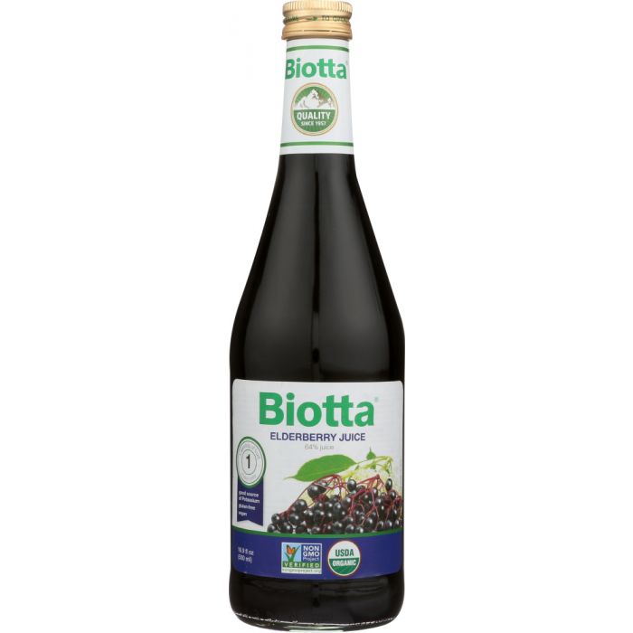 BIOTTA: Elderberry Juice, 16.9 oz