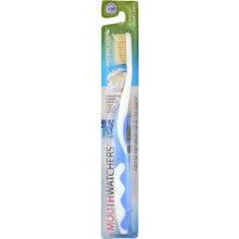 Load image into Gallery viewer, MOUTH WATCHERS: Toothbrush Adult Manual Blue, 1 ea
