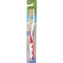 Load image into Gallery viewer, MOUTH WATCHERS: Toothbrush Adult Manual Red, 1 ea
