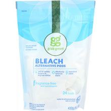 Load image into Gallery viewer, GRAB GREEN: Bleach Alternative Fragrance Free Pouch 24 Count, 15.2 oz
